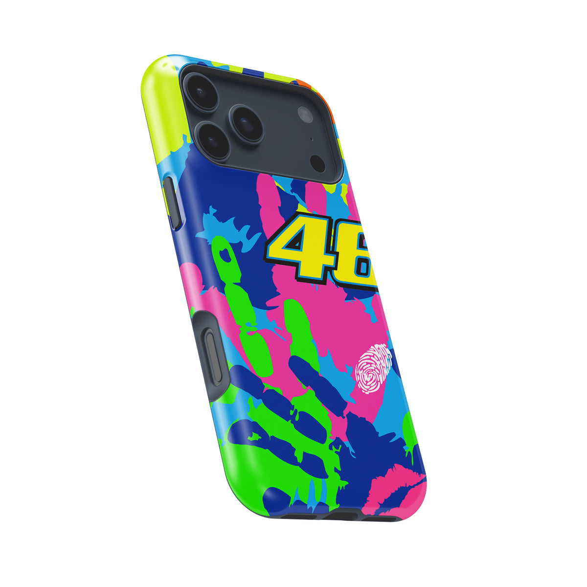 Valentino Rossi’s Misano Special Helmet Livery 2014 Phone Case – Apple Models