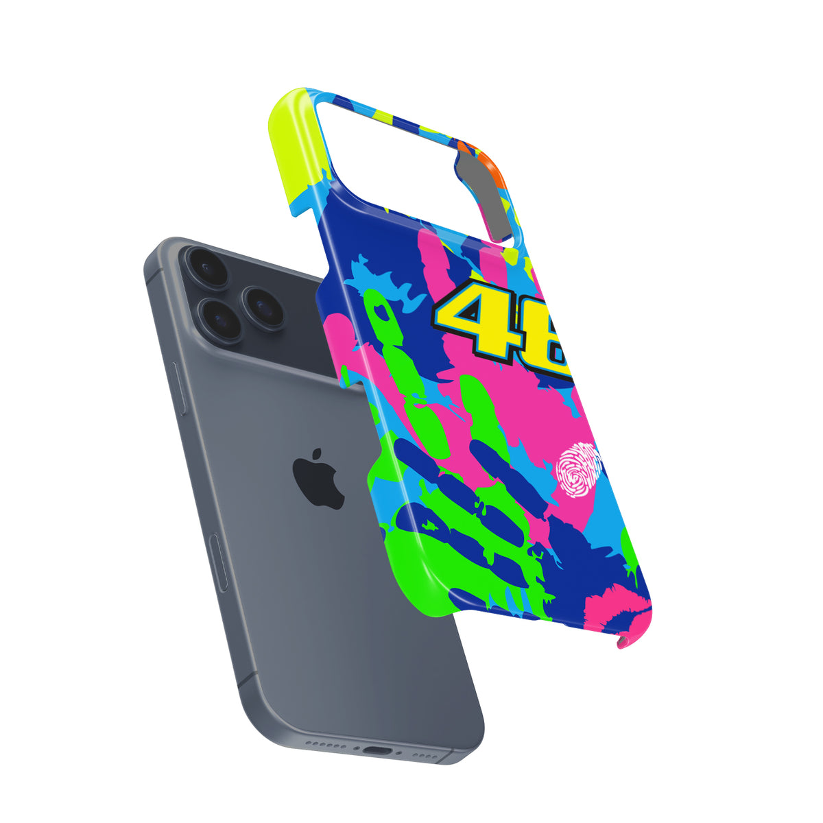 Valentino Rossi’s Misano Special Helmet Livery 2014 Phone Case – Apple Models