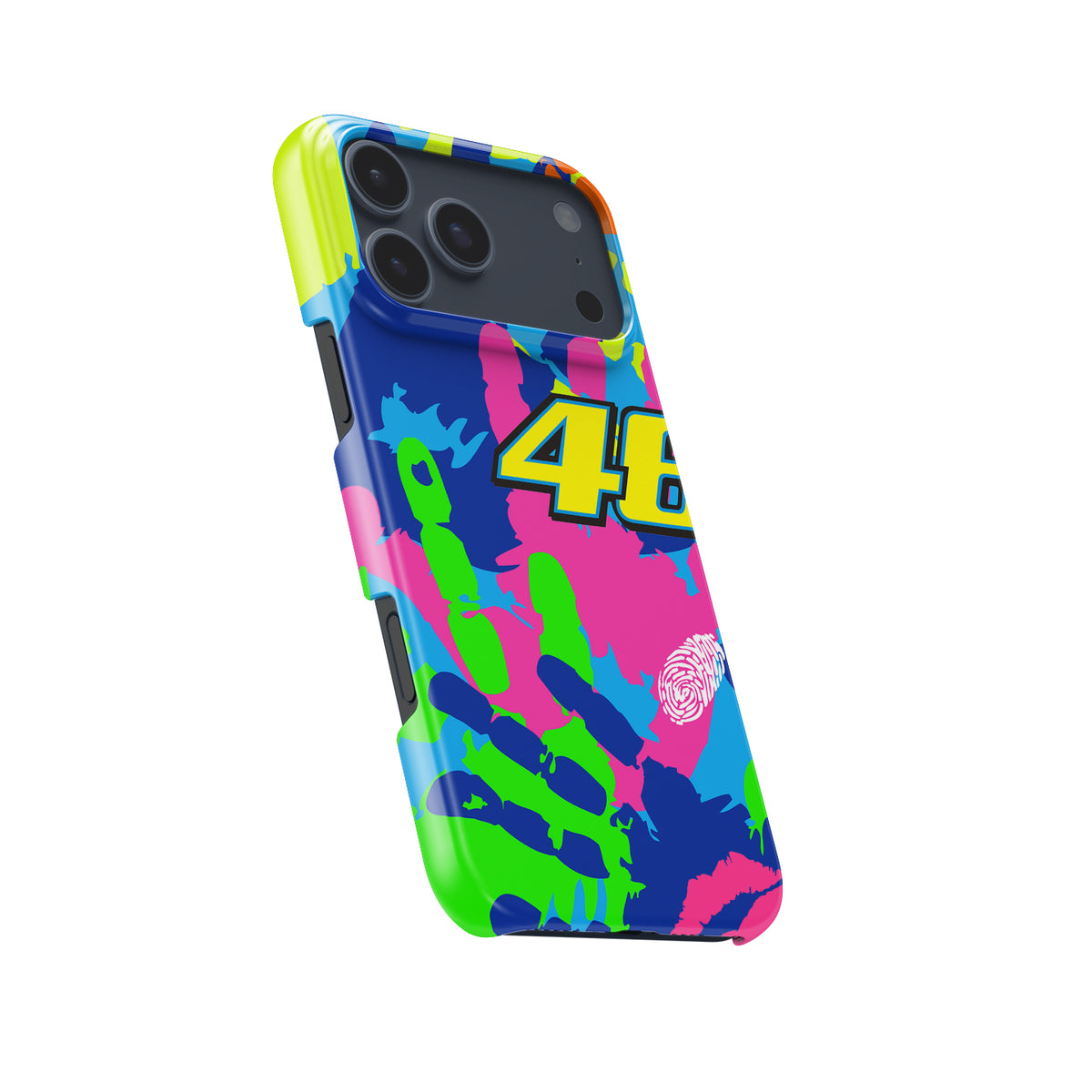 Valentino Rossi’s Misano Special Helmet Livery 2014 Phone Case – Apple Models