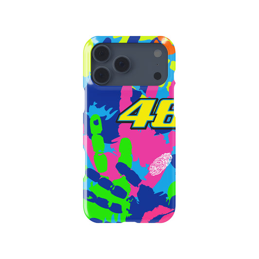 Valentino Rossi’s Misano Special Helmet Livery 2014 MotoGP motorcycle iPhone case view 1