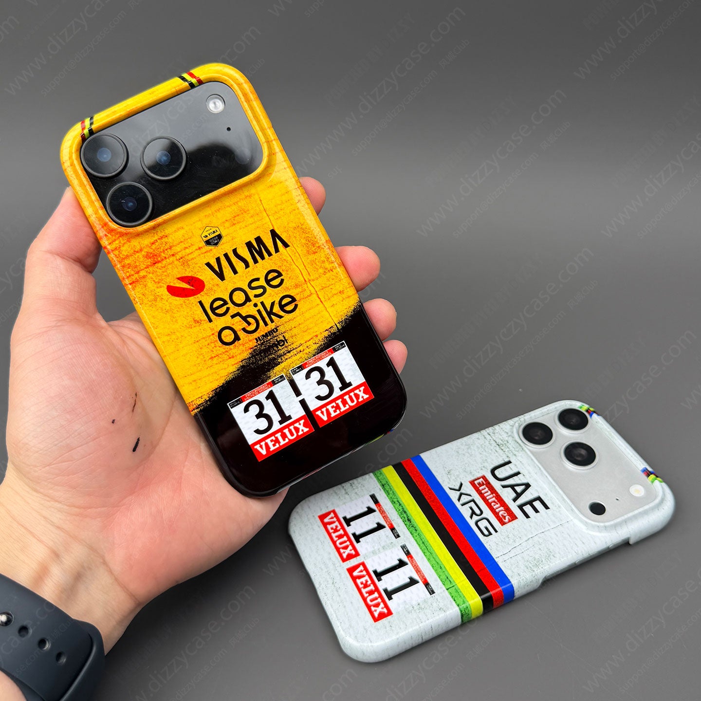 Paris-Roubaix 2026 Champion — Wout van Aert #31 | Visma Lease a Bike Phone Case for Samsung Galaxy