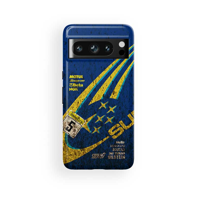 Dual-Layer Protection with Rally-Ready Style: Subaru WRX STI Phone Case