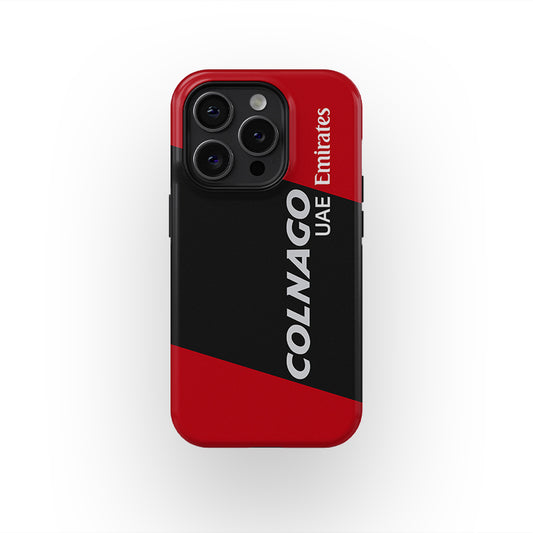 Coque de téléphone mate Colnago V4RS Disc Team UAE Emirates Cycling Livery par DIZZY