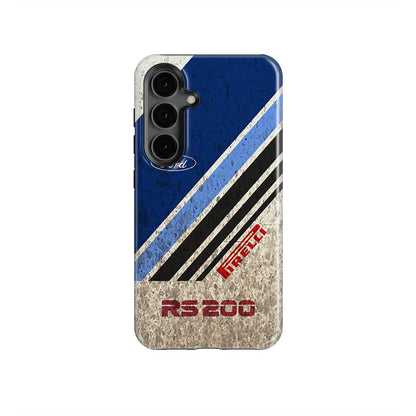 1985 Ford RS200 Group B Livery Samsung Phone Case - Iconic Rally Design