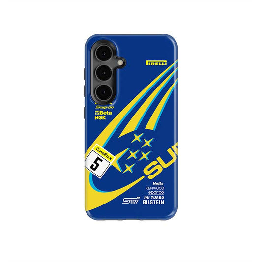 2001 SUBARU Impreza S7 WRC WRX STI WRC livrée de rallye par SAMSUNG Coque Pour Téléphones