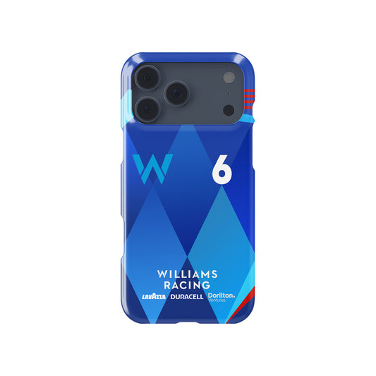 Williams FW44 Latifi Livery – 2022 Racing Tribute Formula 1 racing iPhone case view 1