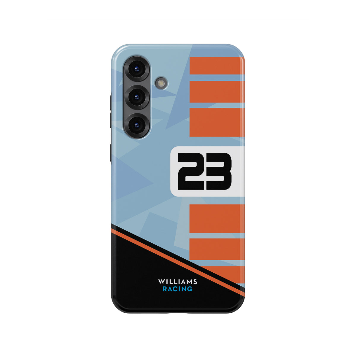 Williams Gulf Livery Alex Albon - Samsung Phone Case