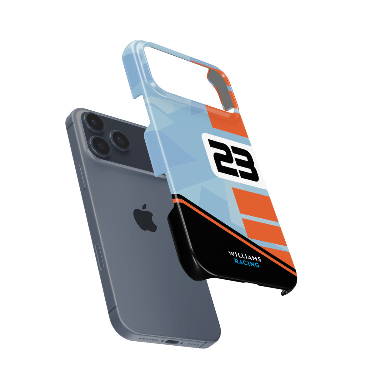 Williams Gulf Livery Alex Albon : Bold Racing Style Formula 1 racing iPhone case view 3