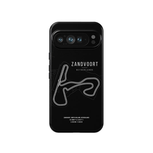 Zandvoort F1 Track Map Google Phone Case