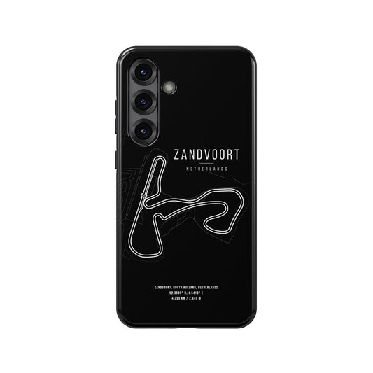 Zandvoort F1 Track Map Samsung Phone Case
