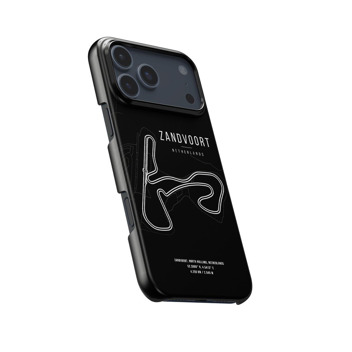 Zandvoort F1 Track Map iPhone Case