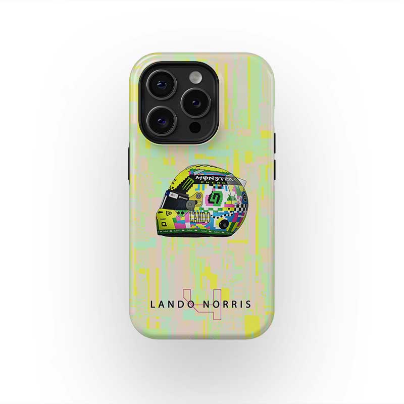 Lewis Hamilton 2023 diseño de casco librea mate Fundas para teléfono