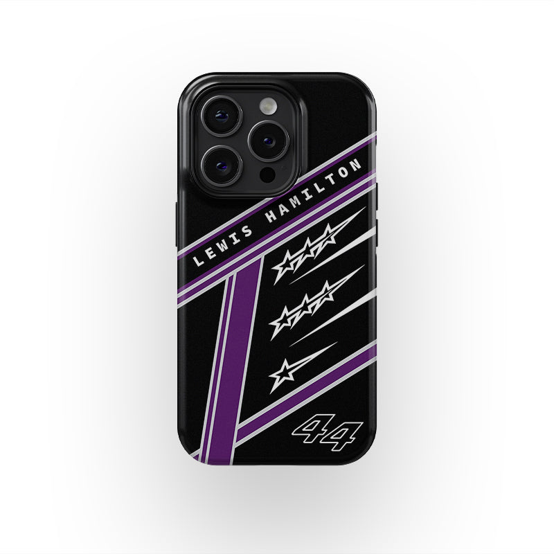 Show Your Support for Lewis Hamilton with this Iconic Helmet Design Phone Case