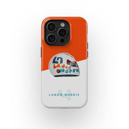 Lando Norris British Grand Prix 2020 Helmet iPhone Case – McLaren F1 Gift