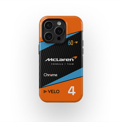 McLaren Formula 1 MCL60 Livery Lando Norris LN04 Phone Case