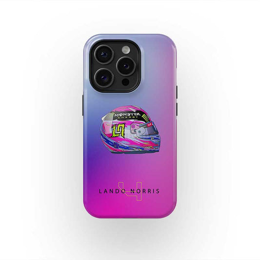 Lando Norris 2024 Japanese Grand Prix Helmet iPhone Case