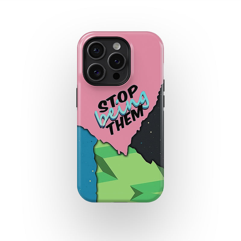 Daniel Ricciardo 2019 "Stop Being Them" Helmet Phone Case