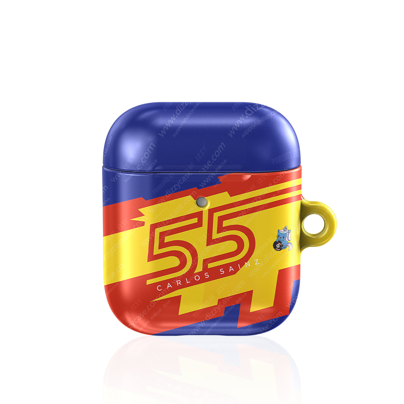 Carlos Sainz #55 2025 Helmet Livery AirPods Case | DIZZY CASE