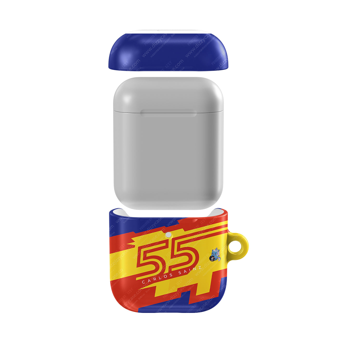 Carlos Sainz #55 2025 Helmet Livery AirPods Case | DIZZY CASE