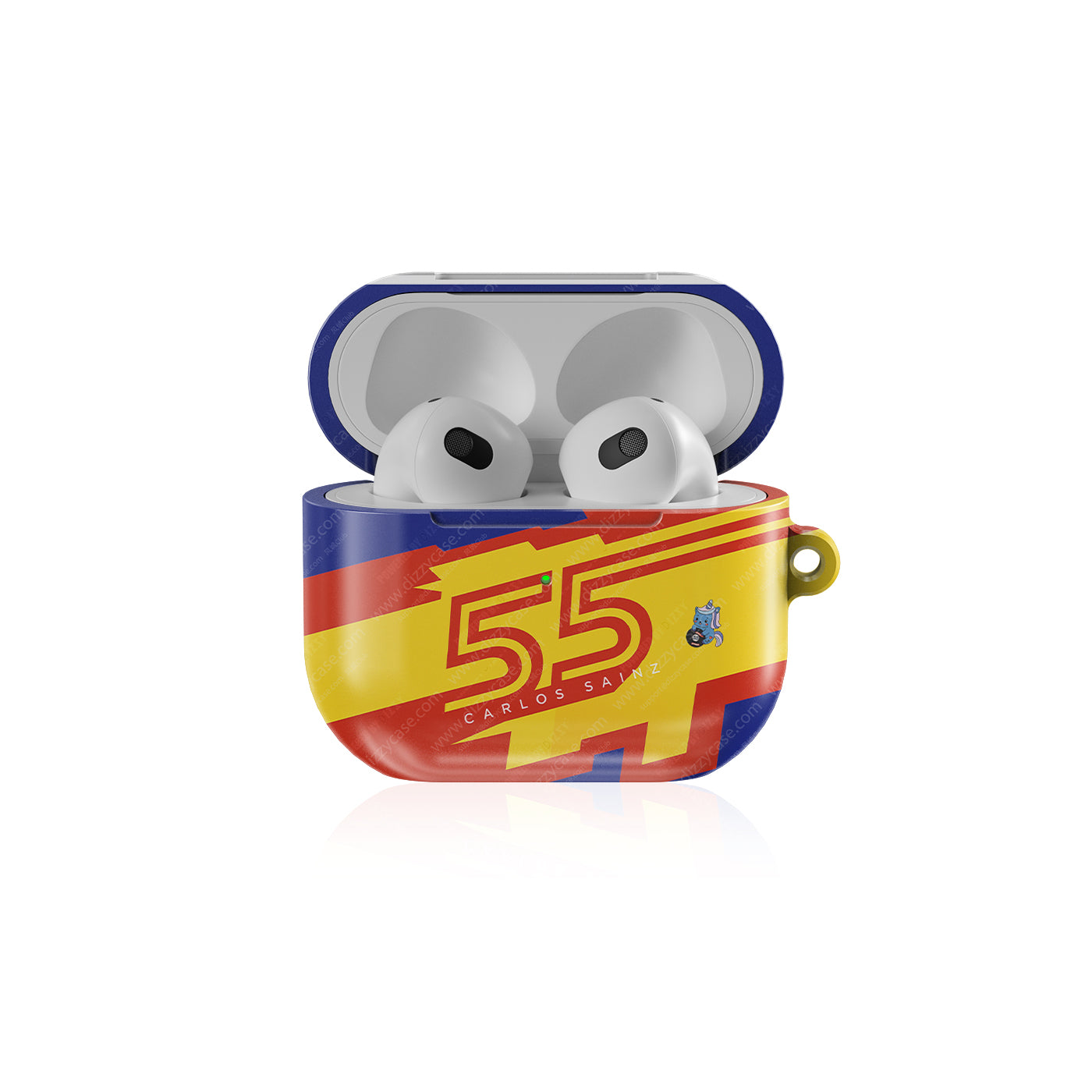Carlos Sainz #55 2025 Helmet Livery AirPods Case | DIZZY CASE