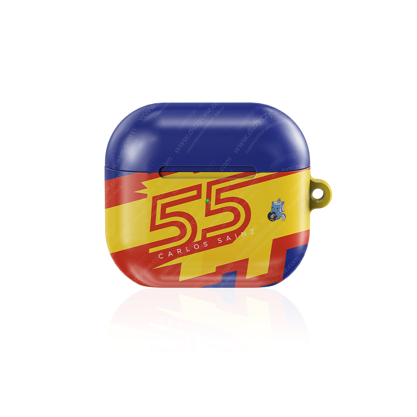 Carlos Sainz #55 2025 Helmet Livery AirPods Case | DIZZY CASE