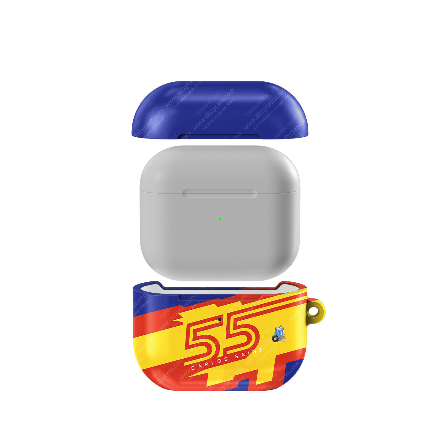 Carlos Sainz #55 2025 Helmet Livery AirPods Case | DIZZY CASE