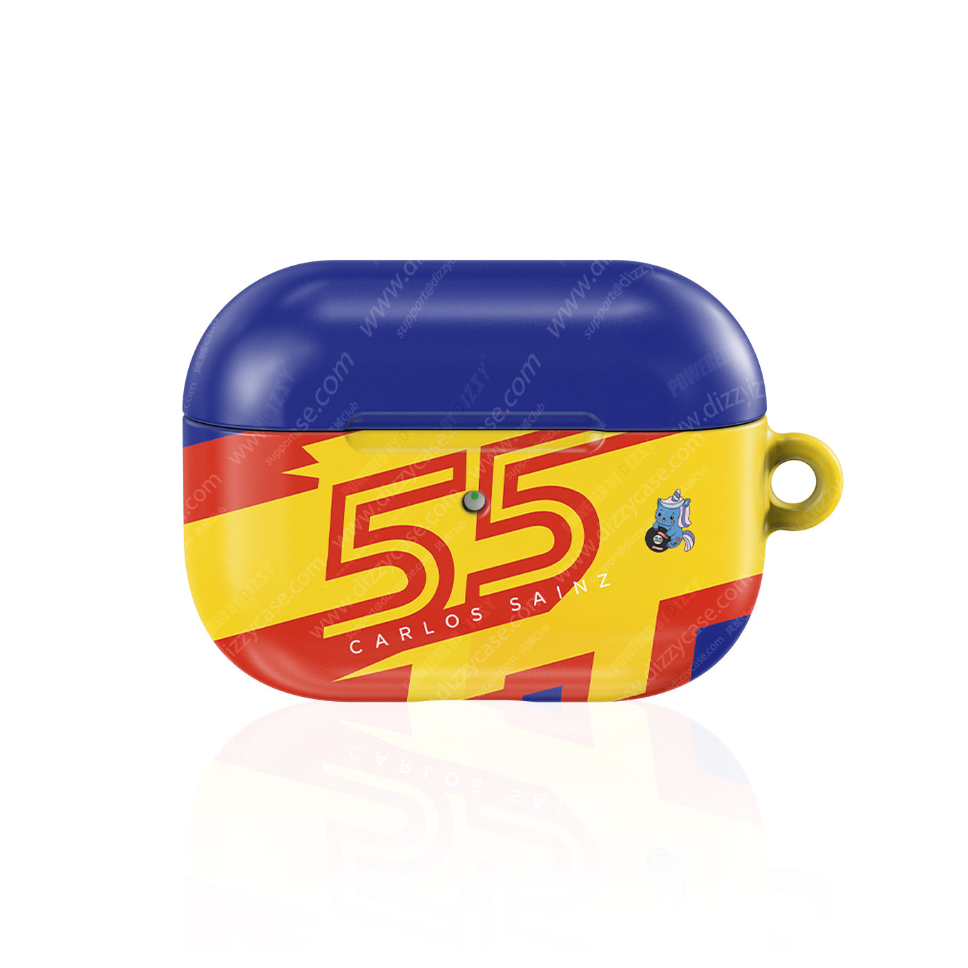 Carlos Sainz #55 2025 Helmet Livery AirPods Case | DIZZY CASE