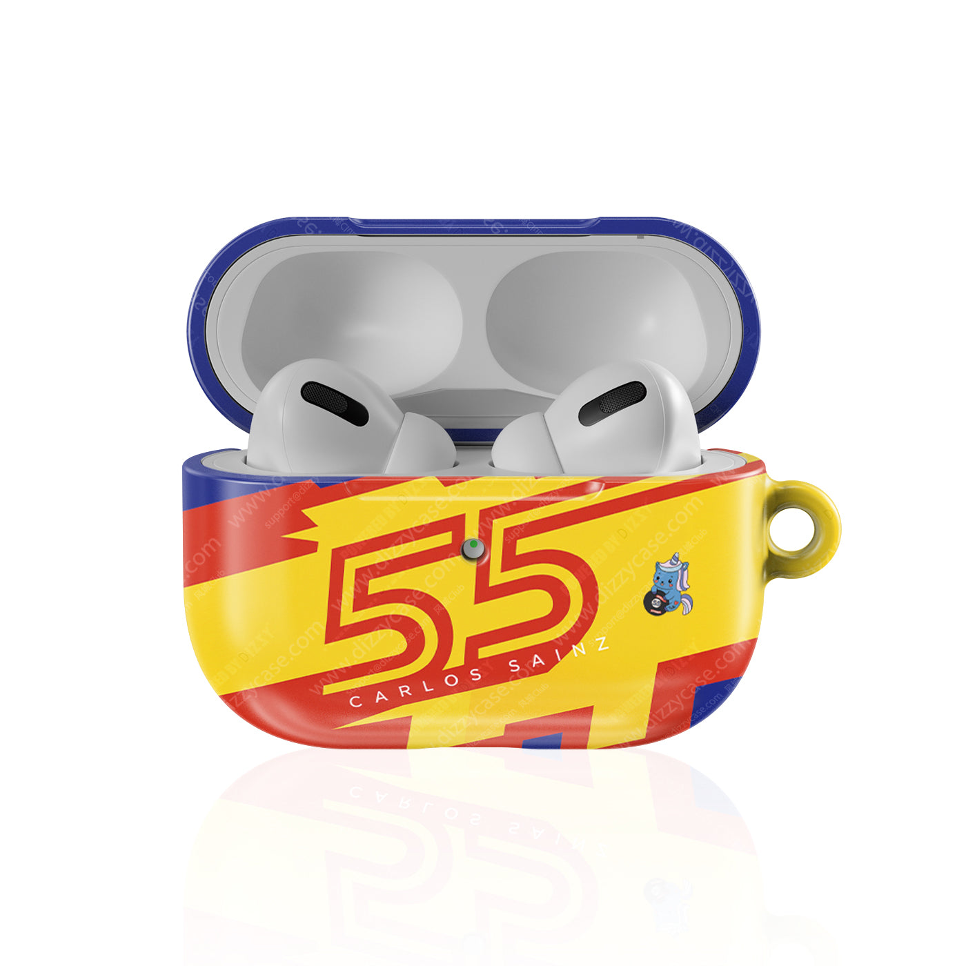 Carlos Sainz #55 2025 Helmet Livery AirPods Case | DIZZY CASE