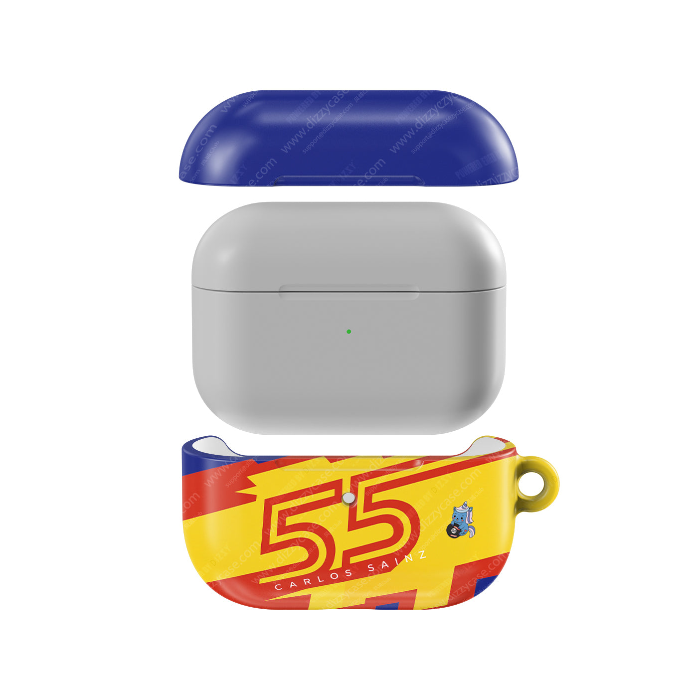 Carlos Sainz #55 2025 Helmet Livery AirPods Case | DIZZY CASE