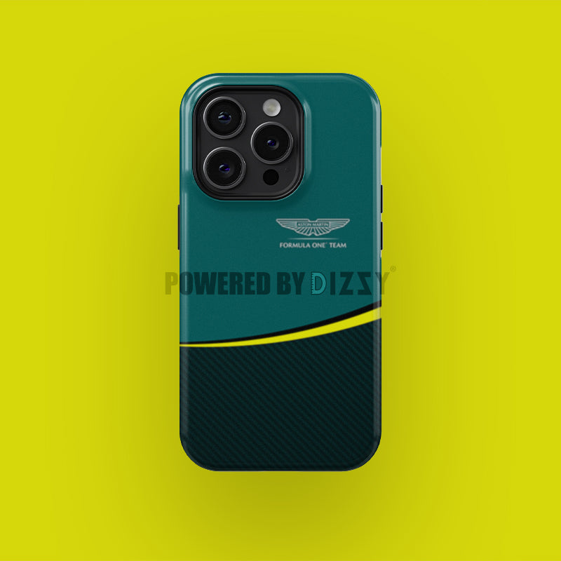Aston Martin AMR24 F1 Tribute Phone Case - Stroll & Alonso Edition