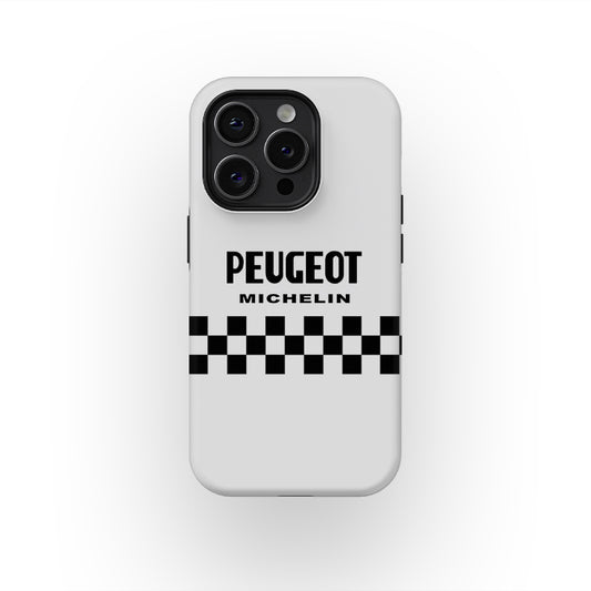 Peugeot Michelin Shell 1984 Cycling Jersey Phone Case – A Tribute to Cycling Legends