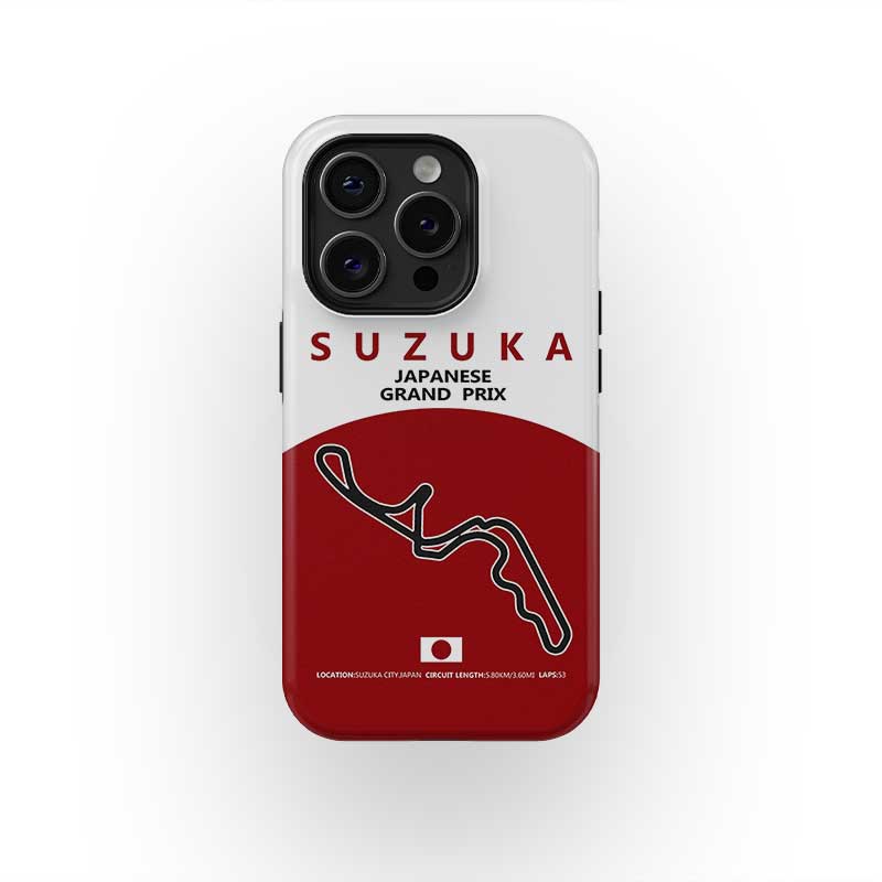 Suzuka F1 Track iPhone Case – Celebrating Racing Heritage