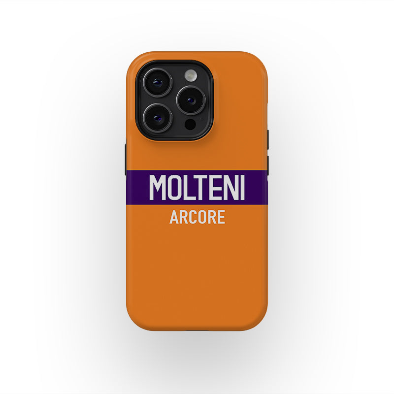 Eddy Merckx Molteni Arcore 1972 Ciclismo Jersey Funda para teléfono