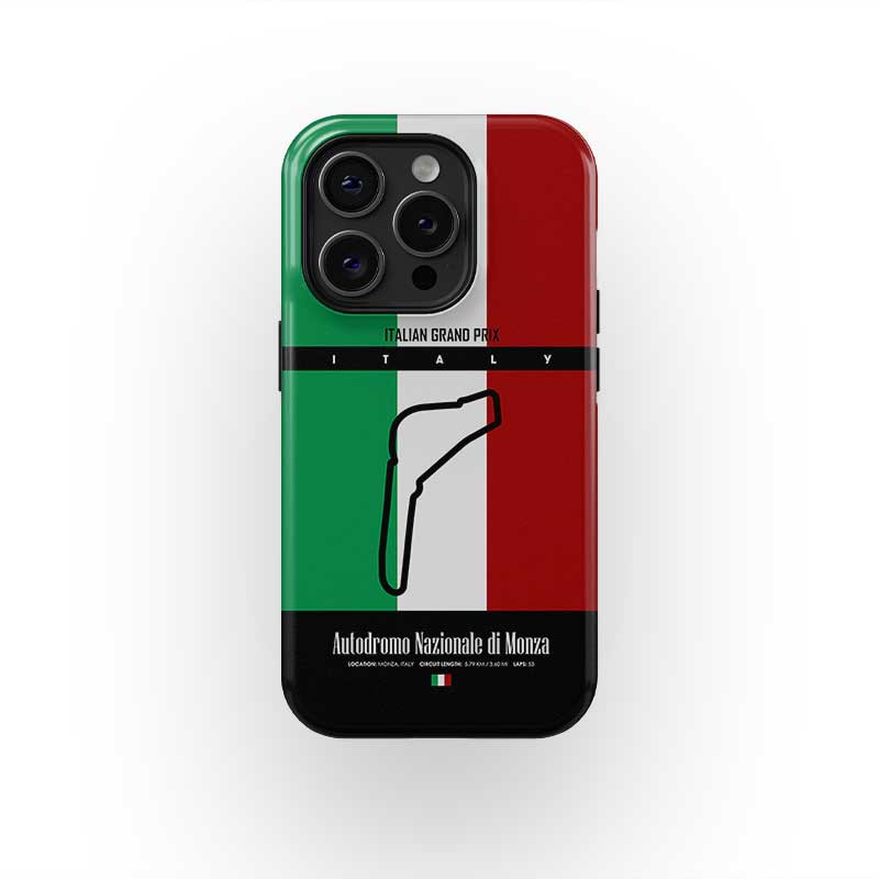 Monza Grand Prix iPhone Case – Circuit of Legends Track Map