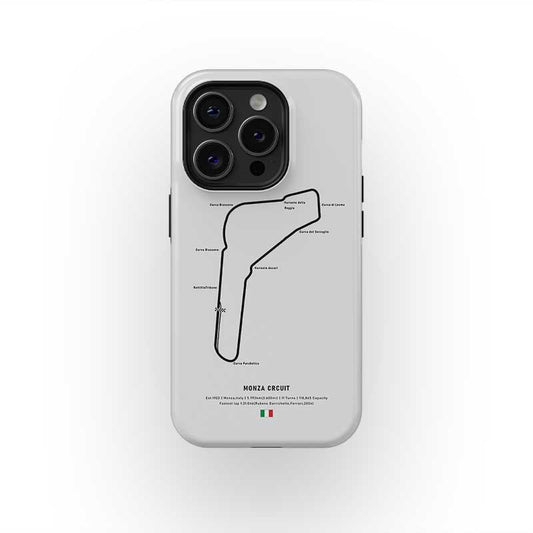 Monza Track Map iPhone Case – Temple of Speed Edition