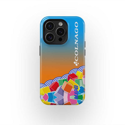 Ride with Style: Colnago C64 Disc Mapei Livery Phone Case