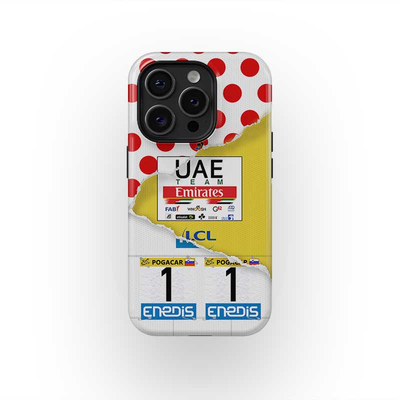 Fundas y carcasas para teléfono UAE Team Emirates Tadej Pogacar 2021 Tour de Francia | MAREADO