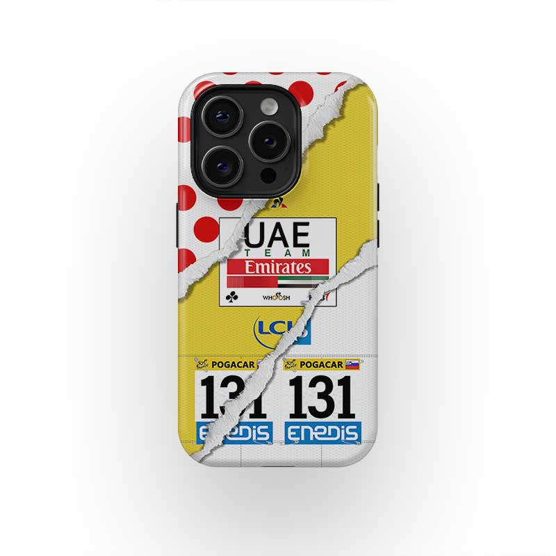 Celebrate Tadej Pogačar’s Tour de France Triumph with this Phone Case