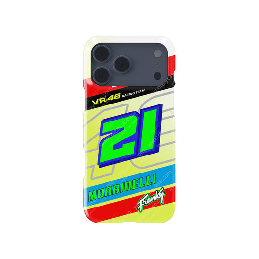 Franky Morbidelli #21 Tavullia Legacy Livery - iPhone Case