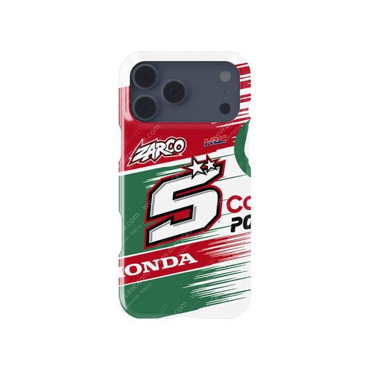 Johann Zarco #5 LCR Heritage Livery - Racing Case for iPhone
