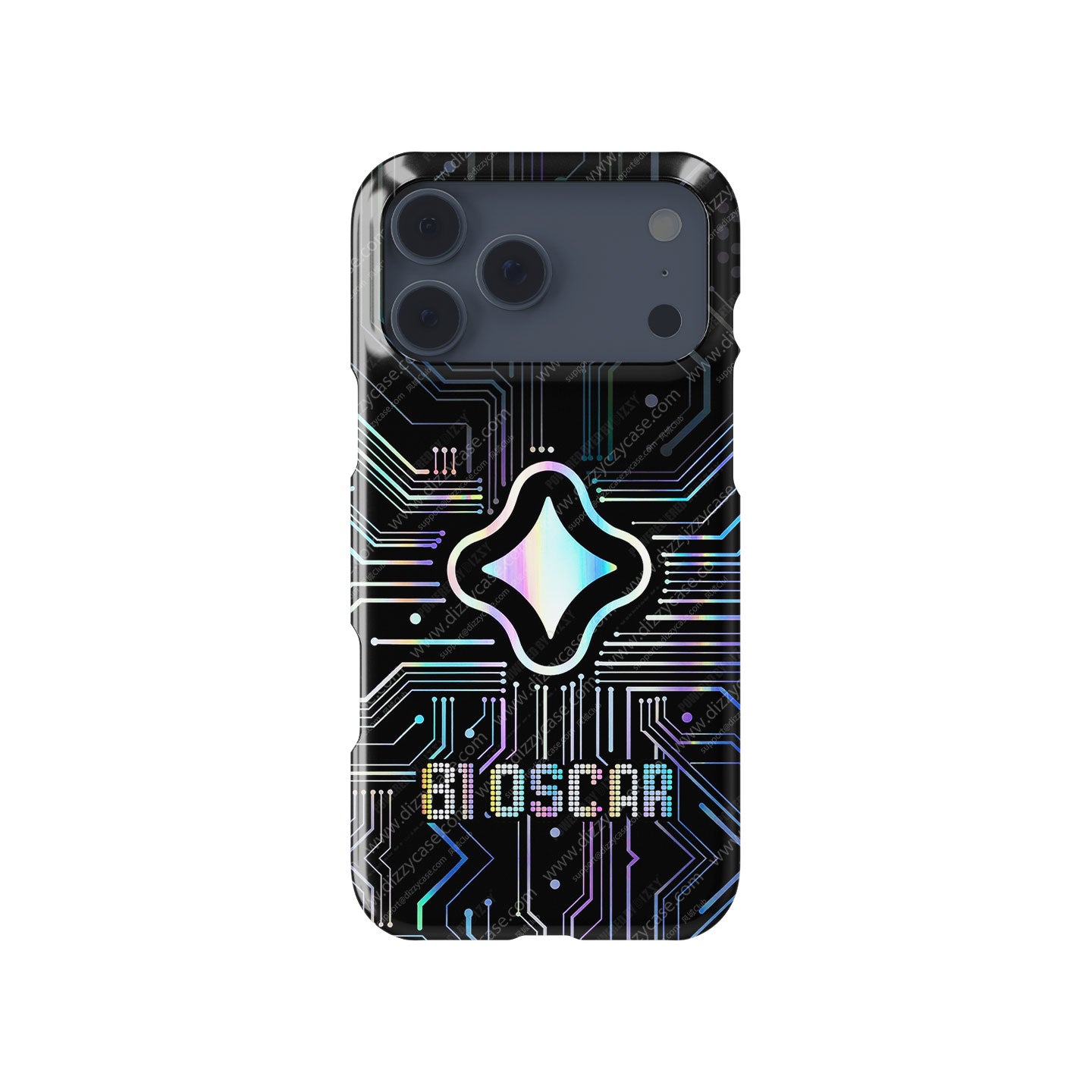 Oscar Piastri 2025 USGP Helmet Phone Case – Gemini Tech Edition for iPhone