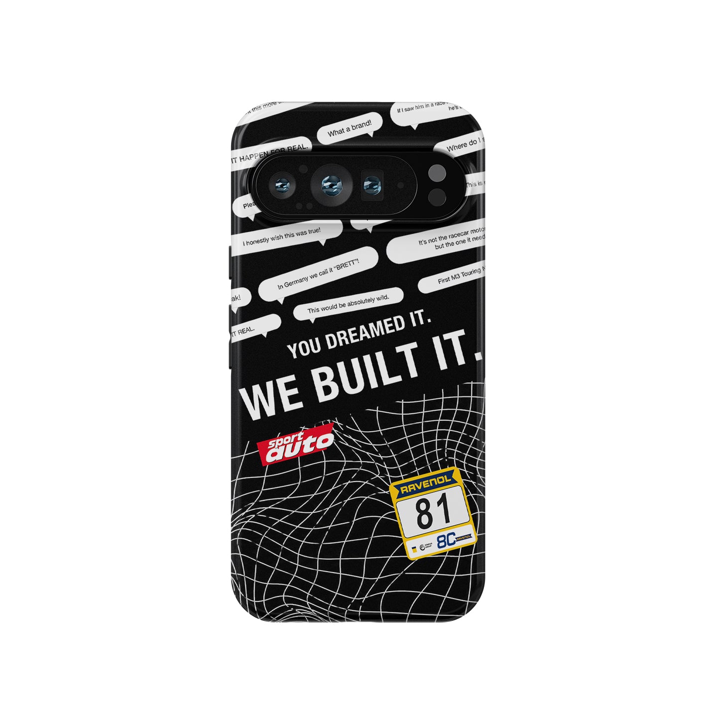 BMW M3 Touring 24H, BMW M Motorsport #81, Nürburgring Racing, Fan Comments Livery, Google Pixel Case