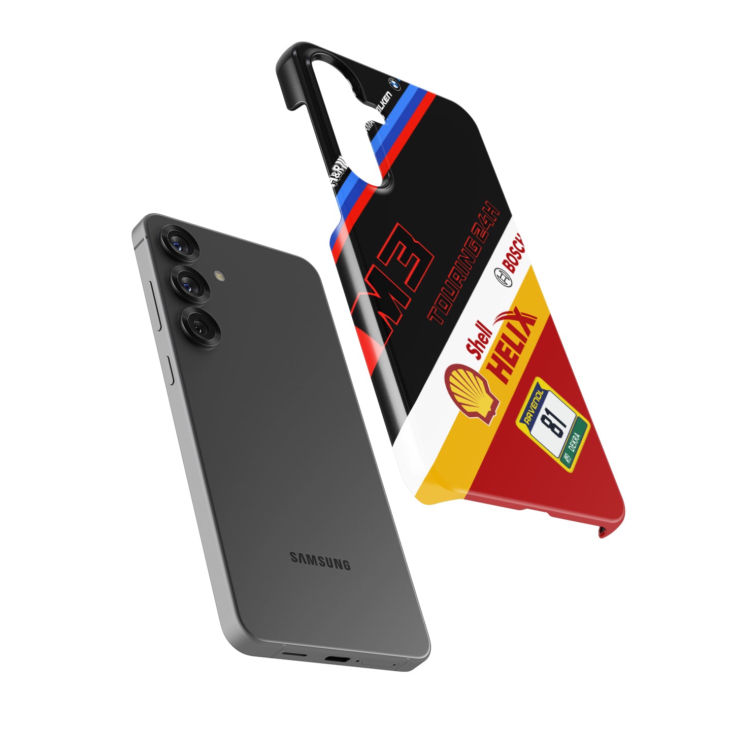BMW M3 Touring 24H number 81 Nürburgring Samsung Galaxy case front view