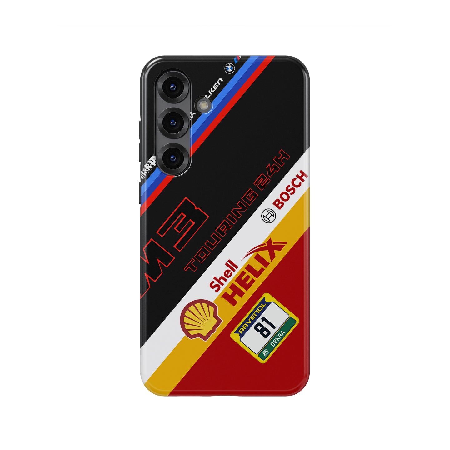 BMW M3 Touring 24H number 81 Nürburgring Samsung Galaxy case front view