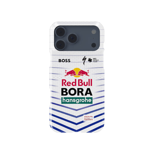 BORA-hansgrohe 2026 White Blue Chevron Cycling Jersey Phone Case for iPhone