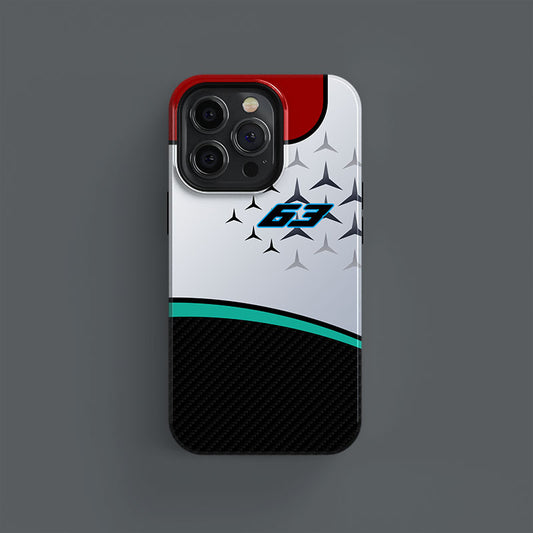 Mercedes W13 livery George Russell Phone case