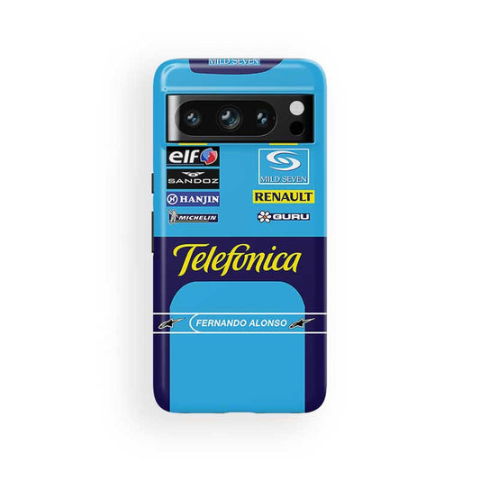 Fernando Alonso Renault 2004 Case – For Google, OnePlus, Xiaomi