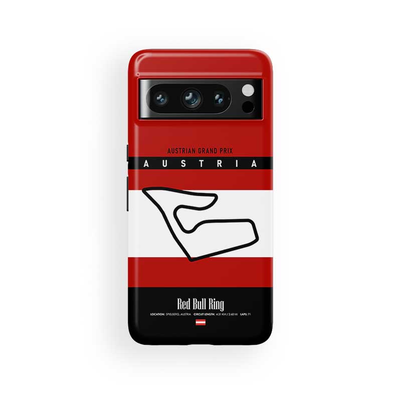 Austria GP Track Map Case – For Google, OnePlus, Xiaomi