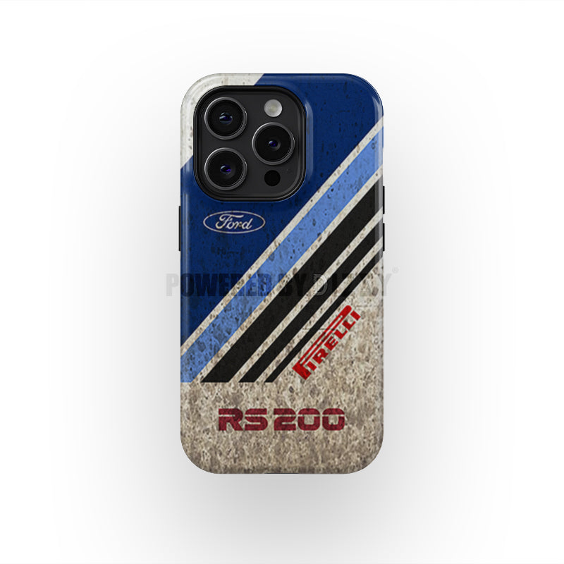 1985 Ford RS200 Group B Mud  Livery For Phone Case
