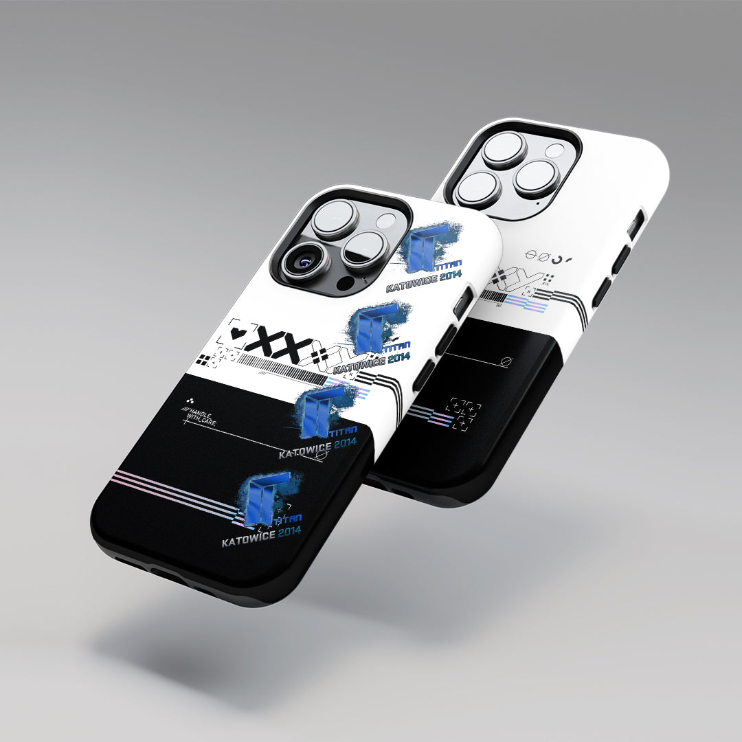 CS CS2 M4A1-S Printstream + TITAN 4X Stickers iPhone Case -DIZZY CASE